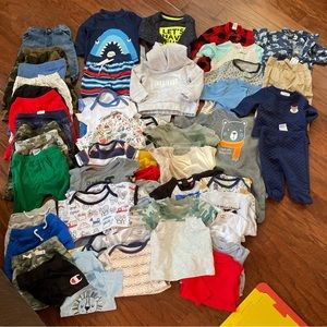 3-6M and 6M Baby Boy Clothes Bundle